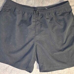 Men’s Black Drawstring Shorts